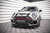 Сплітер Mini Clubman F54 JCW (15-19) тюнінг обвіс губа спідниця елерон (V2), фото 3