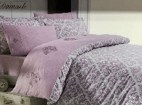 Комплект постельного белья Maison d'or New Damask Dark сатин 220-200 см