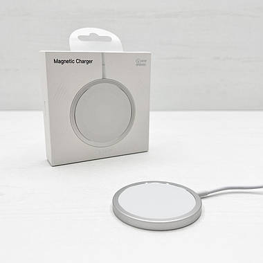 Бездротовий зарядний пристрій HOCO CW30 PRO MagSafe (білий), фото 2