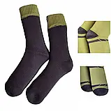 Водонепроникні шкарпетки Folem WP1 мембранні тактичні/трекінгові — Зелений, Розмір M 40-42, фото 5