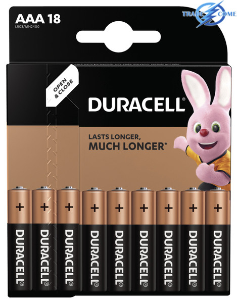 Батарейка Duracell AAA LR03 MN2400 18 шт. (5002779)