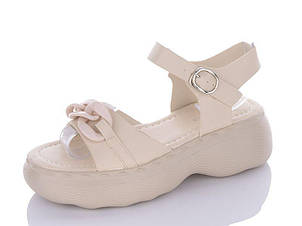 Босоніжки бежеві жіночі розміри 36, 38- 41