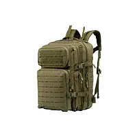 Тактичний рюкзак 2E Laser Cut Green 45L