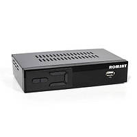 У нас: ТВ-тюнер Romsat T8030HD DVB-T2 пульт ДК Wi-Fi 1080p HDMI/RCA/USB -OK