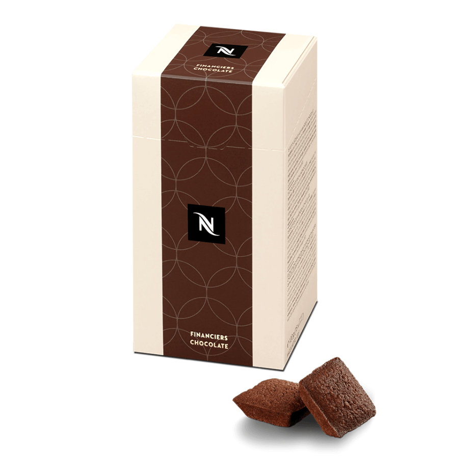 Печиво Nespresso Les Financiers Cioccolato 15 шт., 120 г