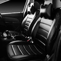 Чехлы на сиденье Хонда Аккорд 7 (Honda Accord 7) Аригон Х модельные экокожа аригона