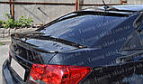Спойлер Шевроле Круз (спойлер на кришку багажника Chevrolet Cruze), фото 3