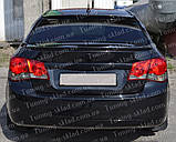 Спойлер Шевроле Круз (спойлер на кришку багажника Chevrolet Cruze), фото 5