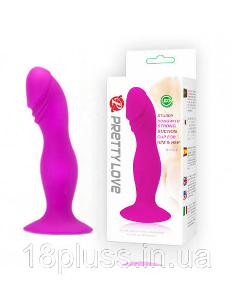Анальний фалоімітатор Pretty Love Anal Plug Purple, фото 1