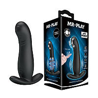 Масажер простати Mr.Play Vibrating Tickling Prostate Massager Black