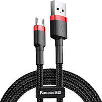 Кабель Кабель Baseus Cafule Micro USB 2.4A (1m) (red/black) 20781