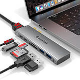 WAVLINK USB C Hub, мінідок-док-станція типу C з портом Thunderbolt, фото 3