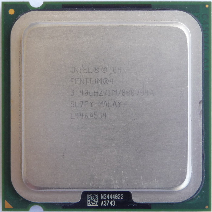 Процесор Intel Pentium 4 550 3.40 GHz / 1M / 800 (SL7PY) s775, tray