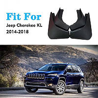 Брызговики для Jeep Cherokee KL 2013-2018, к-кт (4шт.)
