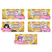 Шоколад Crunky x Hololive Молочний Шоколад з Солодовими Кульками 57 г.