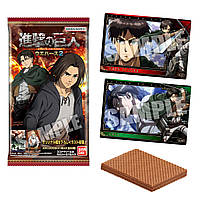 Вафля Shingeki no Kyojin Wafer Card Какао-Крем 29 г.