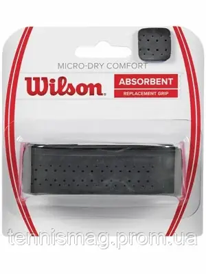 Тенісна ручка Wilson MICRO-DRY COMFORT REPL bk