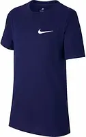 Тенісна футболка NIKE B NSW TEE EMB SWOOSH BL