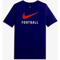 Тенісна футболка NIKE B NK DRY TEE SWOOSH FOOTBALL NV