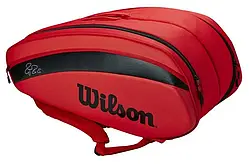 Тенісний чохол WILSON FEDER DNA 12 PACK INFRARED