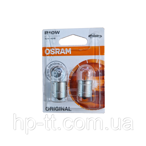 Автолампа OSRAM R10W 12V 10W BA15S блистер 2шт 5008_02B, фото 1