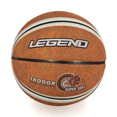 М'яч баскетбольний Newt Legenda ball No7 коричнево-білий NE-BAS-1036