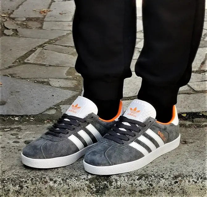 Adidas gazelle grise online