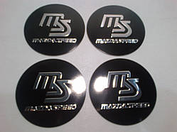 Наклейка на ковпачок диска Mazda Speed 55 мм