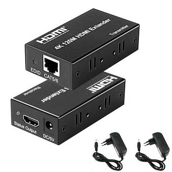 Подовжувач HDMI по RJ45 витій парі активний, до 120м