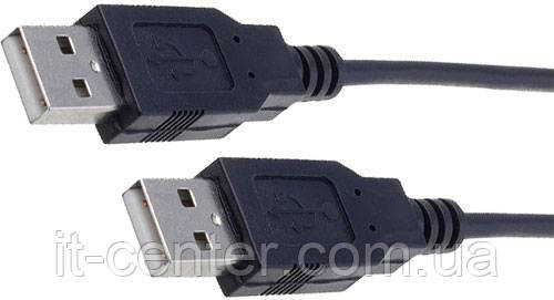 Кабель USB Digitus AM / AM 1 м чорний, фото 2