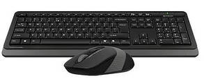 Комплект клавіатура+миша A4tech FG1010S Black/Grey (FG1010S Grey), фото 2