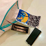 Подушка-нічник "Unicorn" — нічник у дитячу кімнату подарунок для дівчинки м'яка іграшка з тканини габардин, фото 10