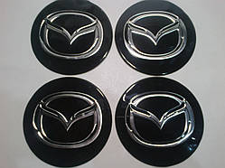 Наклейка на ковпак диска Mazda 90 мм