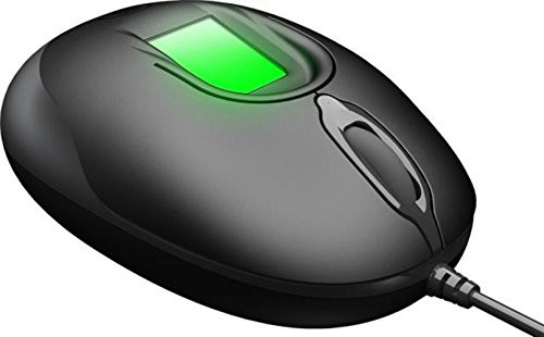 Біометрична комп'ютерна USB-миша за відбитком пальця Gate GM-518