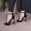 Жіночі босоніжки Fashion Worthy 3970 40 розмір 25,5 см Чорний код ID 4548819, фото 4