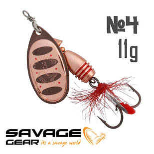 Блешня Savage Gear Rotex Spinner #4 (11g) col. 02-Copper