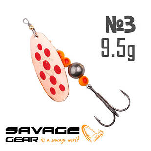 Блешня Savage Gear Caviar Spinner #3 (9.5g) col. 02-Copper