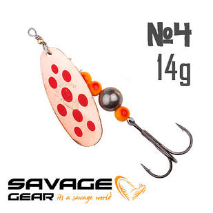 Блесна Savage Gear Caviar Spinner #4 (14g) col. 02-Copper