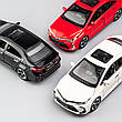 Модель автомобіля Toyota Corolla білого кольору 1:32 — інерційна машинка зі світлом і звуком, металевий корпус RESTEQ, фото 9