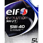 Elf Evolution 900 FT 5W-40 5 л, (216646) моторна олива, фото 2