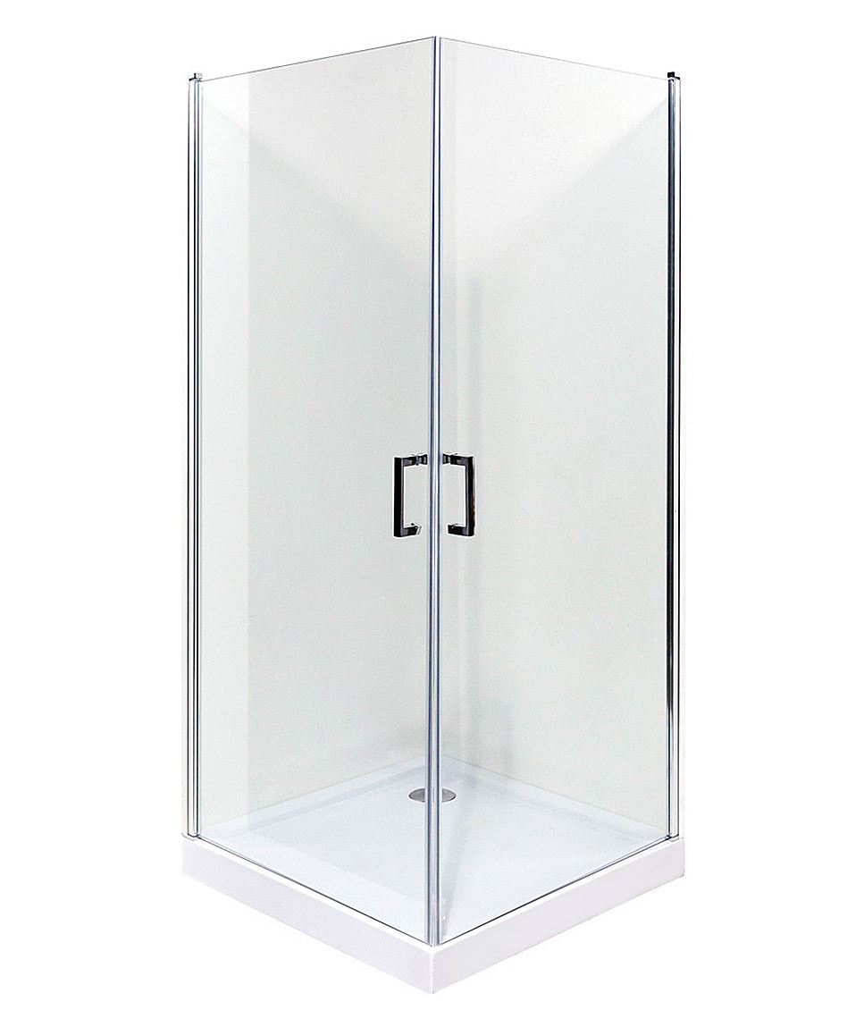 Душова кабіна VIVIA DIANA VD90-90/12 B 90x90x190 см з низьким піддоном хром прозоре скло