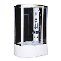 Душовий бокс Vivia 167 R RC правий 120х80х215 см з глибоким піддоном асиметричний з гідромасажем, фото 5