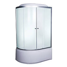 Душовий бокс Vivia 81 W R RC правий 120х80х215 см з глибоким піддоном асиметричний з гідромасажем, фото 3