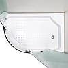 Душова кабіна Vivia 012 R JK New 120x80x191см на низькому піддоні асиметрична розсувні двері скло матове, фото 6