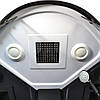 Душовий бокс Vivia Nero 95 RC 90x90х215 см із глибоким піддоном чорний тоноване скло розсувні двері, фото 6