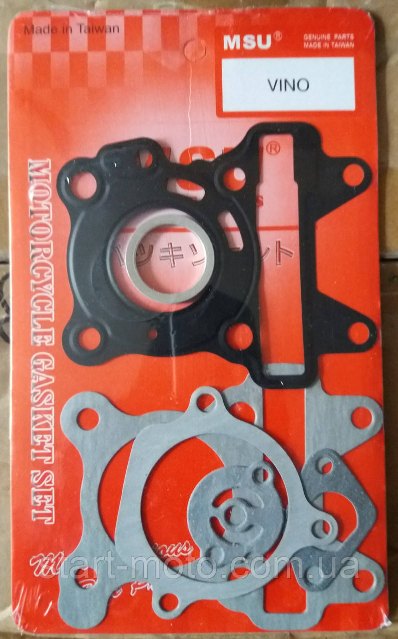 Yamaha 50 4T JOG VINO GEAR SA36J SA39J Прокладки комплект фірма MSU Оригінал Тайвань, фото 1