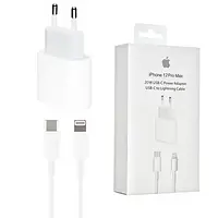 Сетевое зарядное устройство для телефона Infinity S17199 White (20Вт USB-C Power Adapter + кабель Lightning)