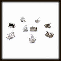 Затискач для стрічок 1 см сталь (2000 шт. в уп.)