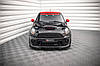 Сплітер Mini Cooper R56 JCW (06-10) тюнінг обвіс губа спідниця елерон (V3), фото 4