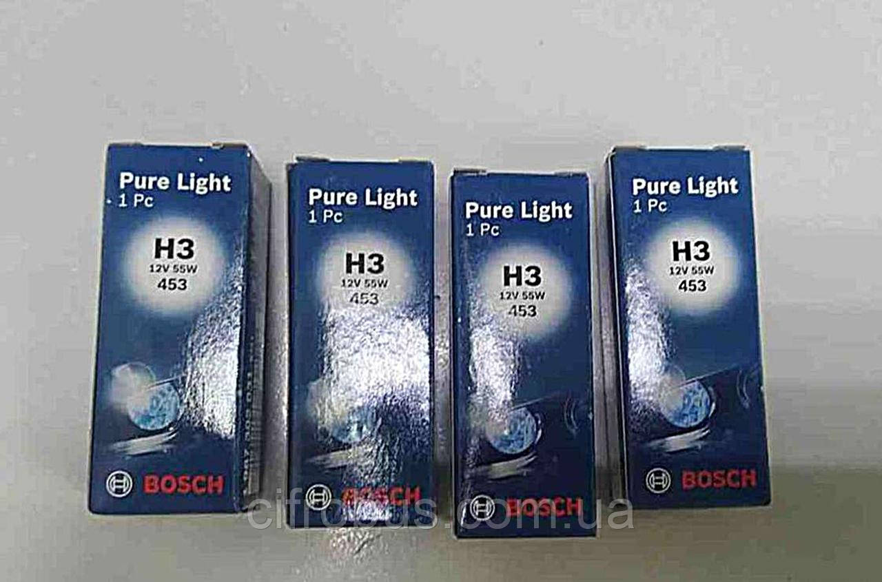 Лампи для автомобілів Б/У Лампа Bosch Pure Light H3 12 V 55 W
